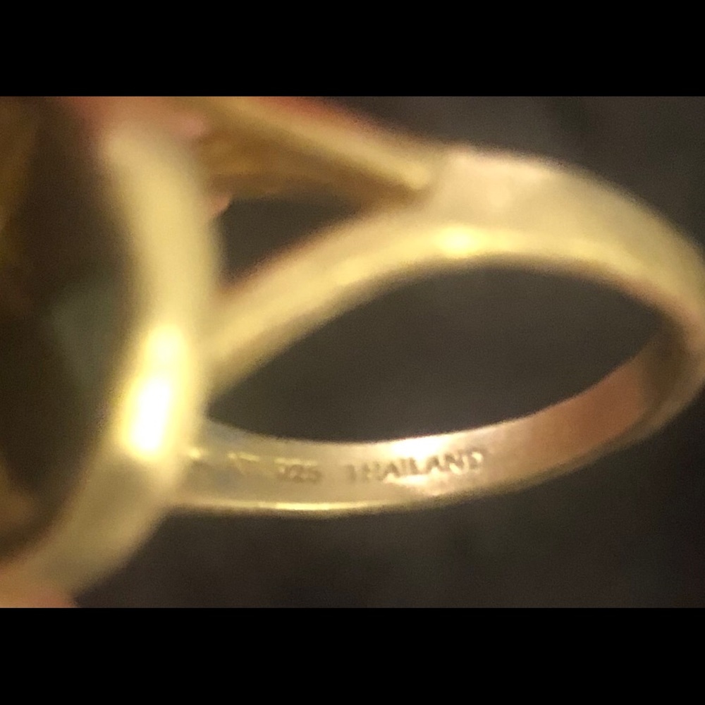 Unique Three Stone Ring - image 7